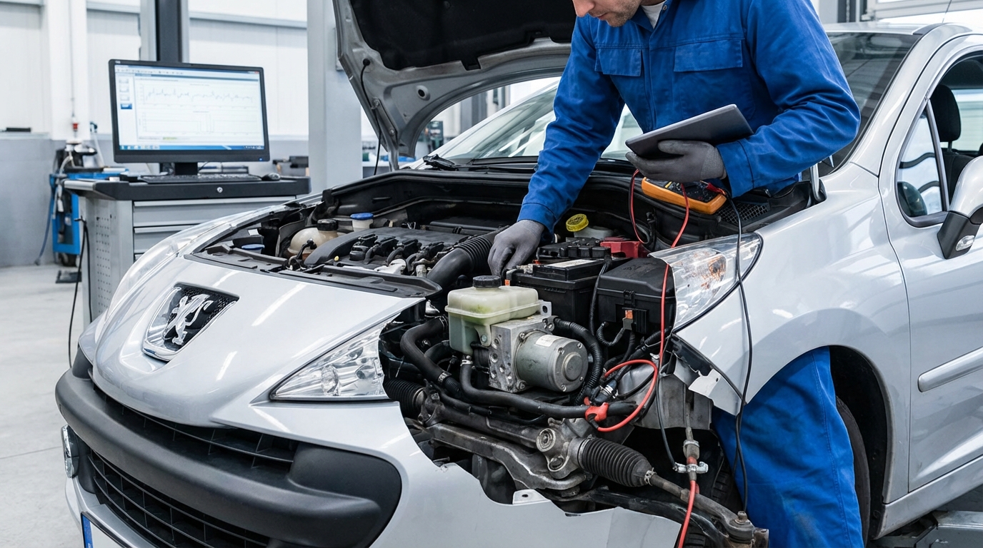 Panne de direction assistée Peugeot 207 : que vérifier avant de changer la pompe