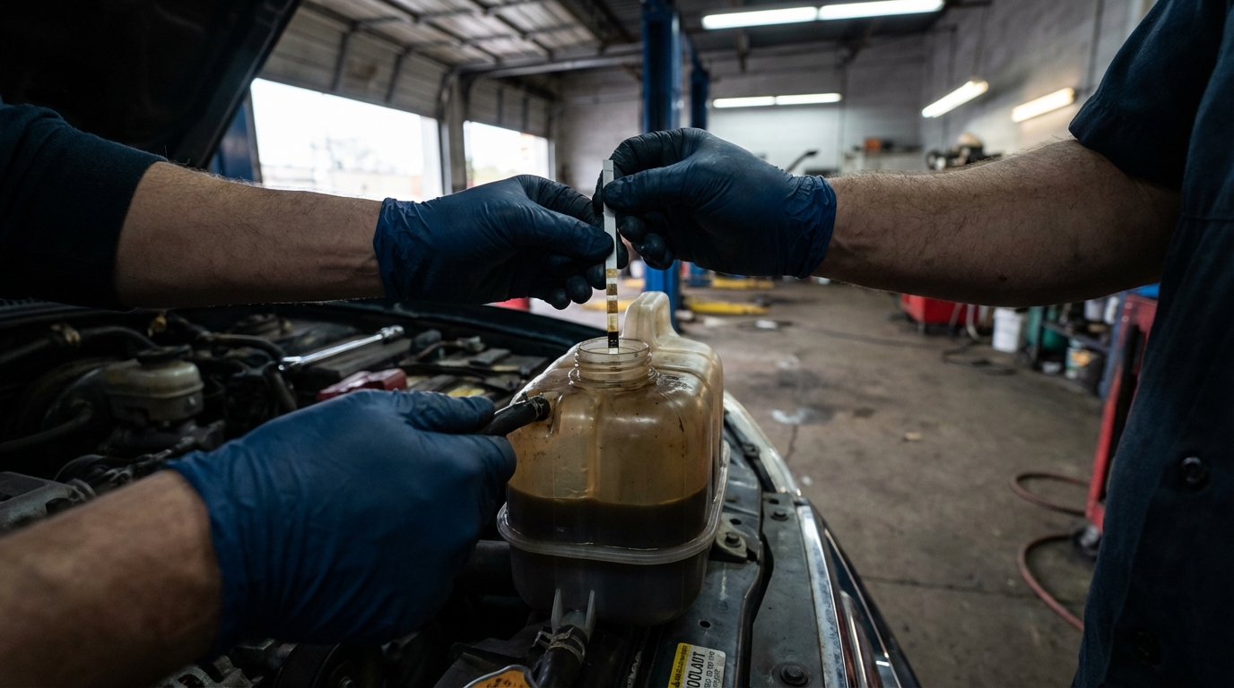 Refroidissement : pourquoi le liquide noircit et comment nettoyer le circuit