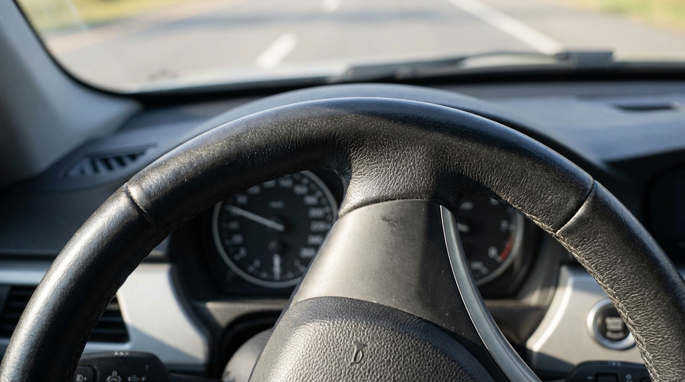 Volant pas droit après un parallélisme, le signe que le réglage n’a pas été bien fait