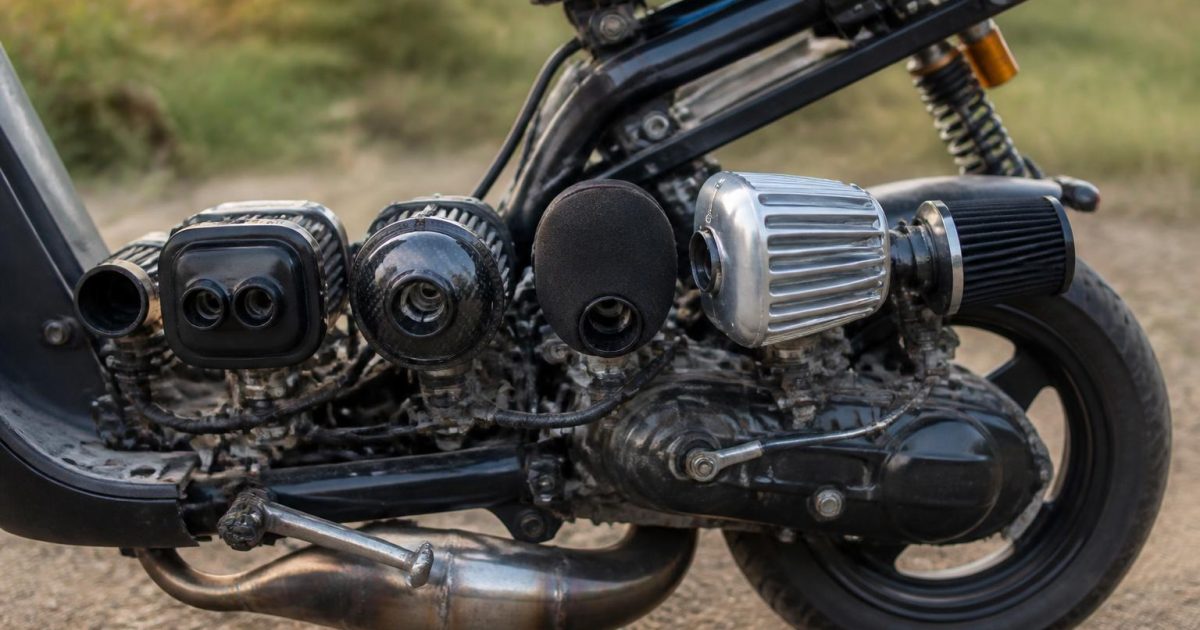 Boîte à air 50cc : 4 modèles installés sur la même Booster, le seul qui n&rsquo;a pas perdu en reprise