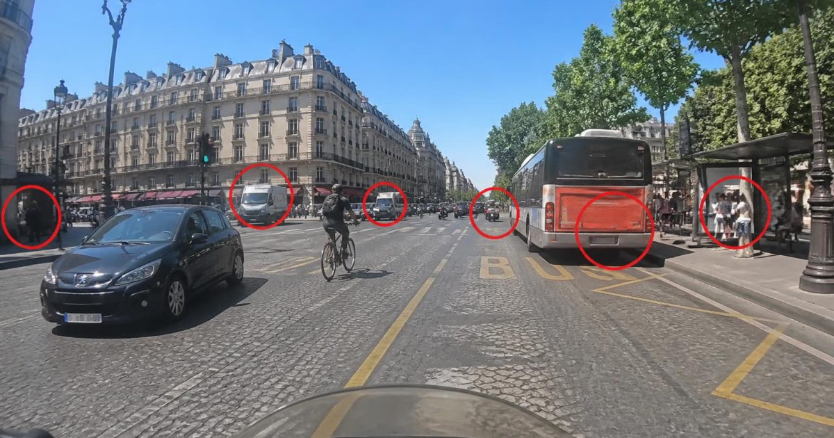 J&rsquo;ai filmé 4h de voie de bus parisienne en GoPro : voici les 7 angles morts qui m&rsquo;ont fait freiner