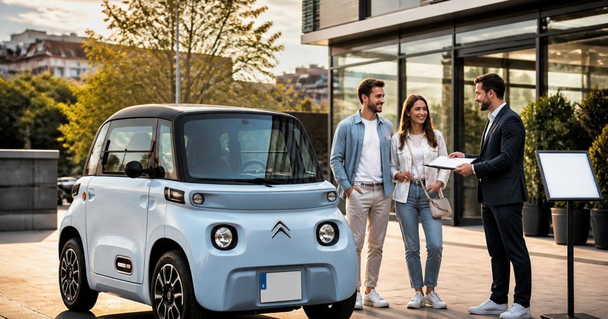 Louer une Citroën Ami pour un mois, prix, conditions et limites à connaître