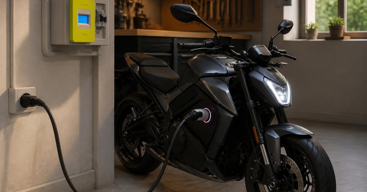 découvrez comment recharger votre moto électrique sur une prise domestique et ce que votre compteur linky révèle réellement sur la consommation d'énergie.