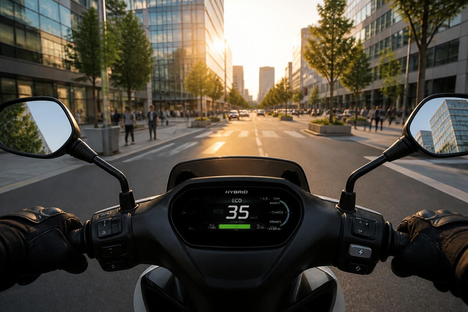 découvrez mon expérience de 3 mois en scooter hybride essence-électrique, le mode que j'utilise 80 % du temps, ses avantages et pourquoi il est idéal pour la mobilité urbaine.