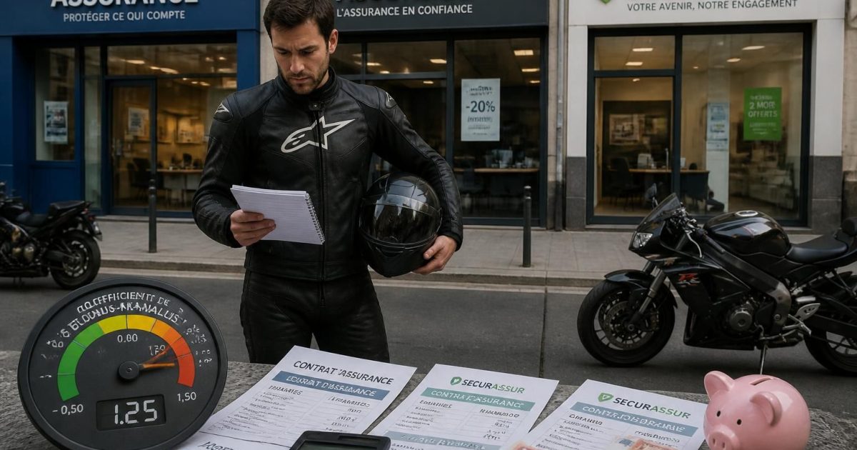 J&rsquo;ai changé 3 fois d&rsquo;assureur moto en 4 ans : ce que ça m&rsquo;a coûté en bonus-malus réellement