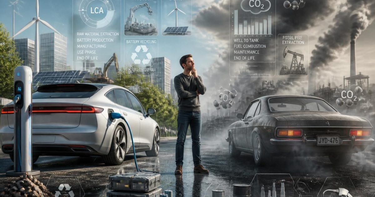 Pourquoi le passage à l&rsquo;électrique n&rsquo;a pas réduit mon empreinte carbone (calcul ACV complet)