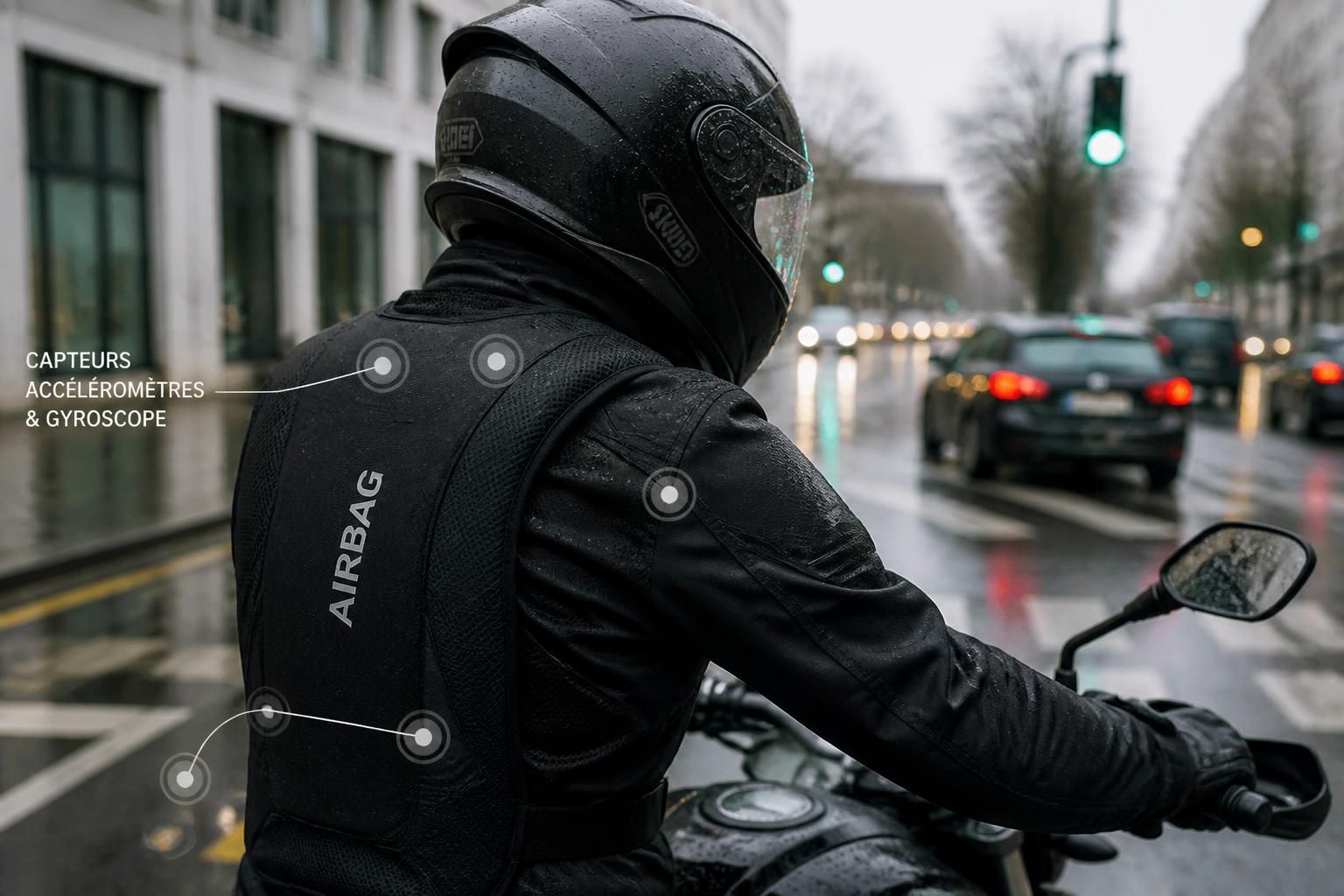 découvrez mon bilan après 9 mois d'utilisation entre airbag moto filaire et sans fil : lequel j'ai conservé et les raisons de mon choix pour votre sécurité.