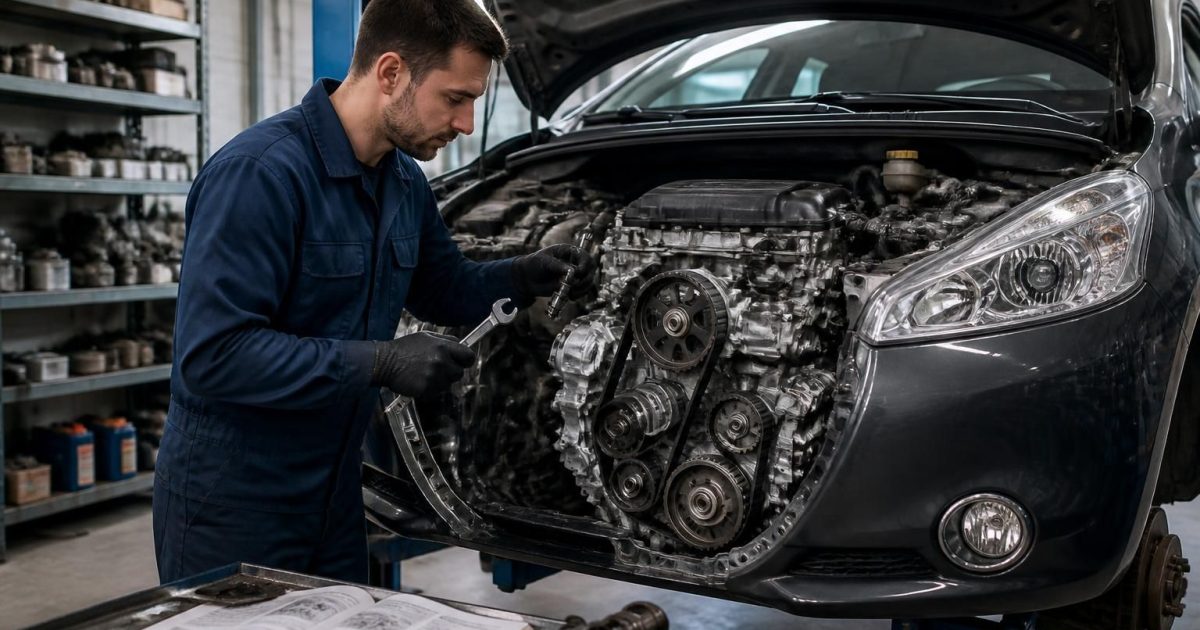 Changer la courroie de distribution d&rsquo;une Peugeot 208 1.6 HDi, quand faut-il le faire ?