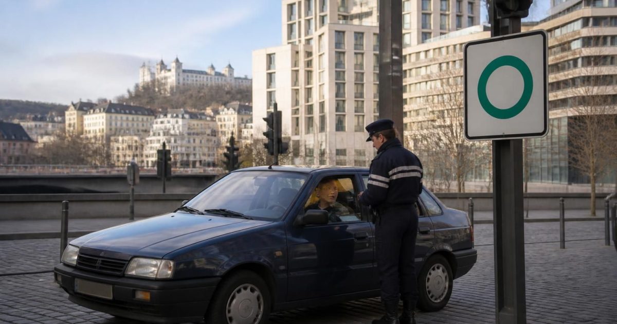 Refusé d&rsquo;entrer dans la ZFE de Lyon avec ma 1995 : la procédure de dérogation que personne ne connaît